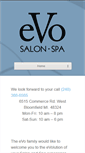 Mobile Screenshot of evo-salon.com